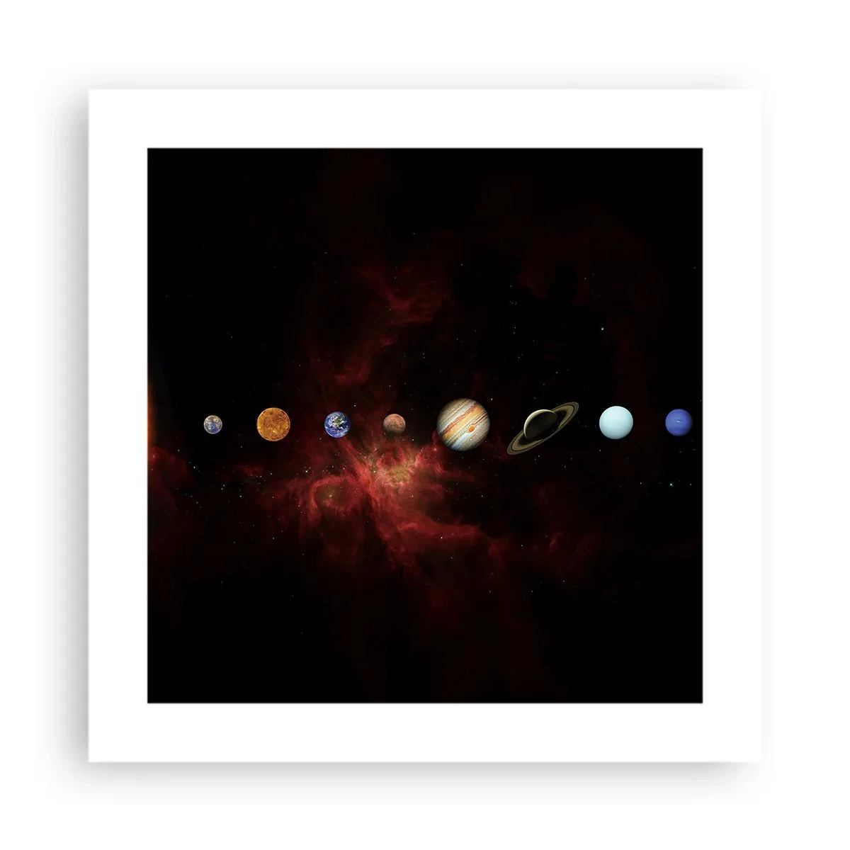 Poster - Cartierul nostru - 40x40 cm