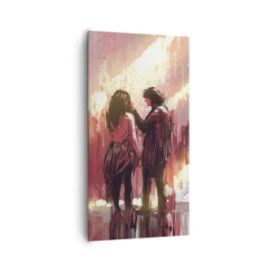 Tablou pe pânză - Spectacolul etern al iubirii - 65x120 cm