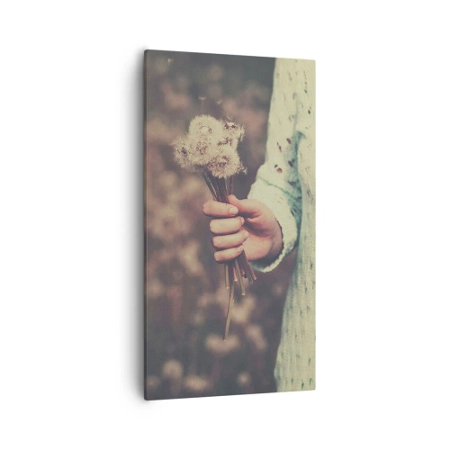 Tablou pe pânză - Păstrați-le, vă rog - 55x100 cm