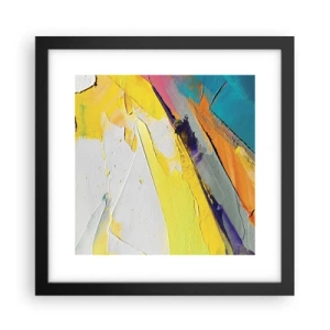 Poster în ramă neagră - Anatomia luminii - 30x30 cm