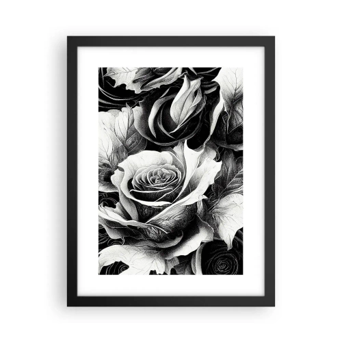 Poster în ramă neagră - Mereu regina - 30x40 cm