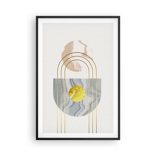 Poster în ramă neagră - Lumină și strălucire - 61x91 cm