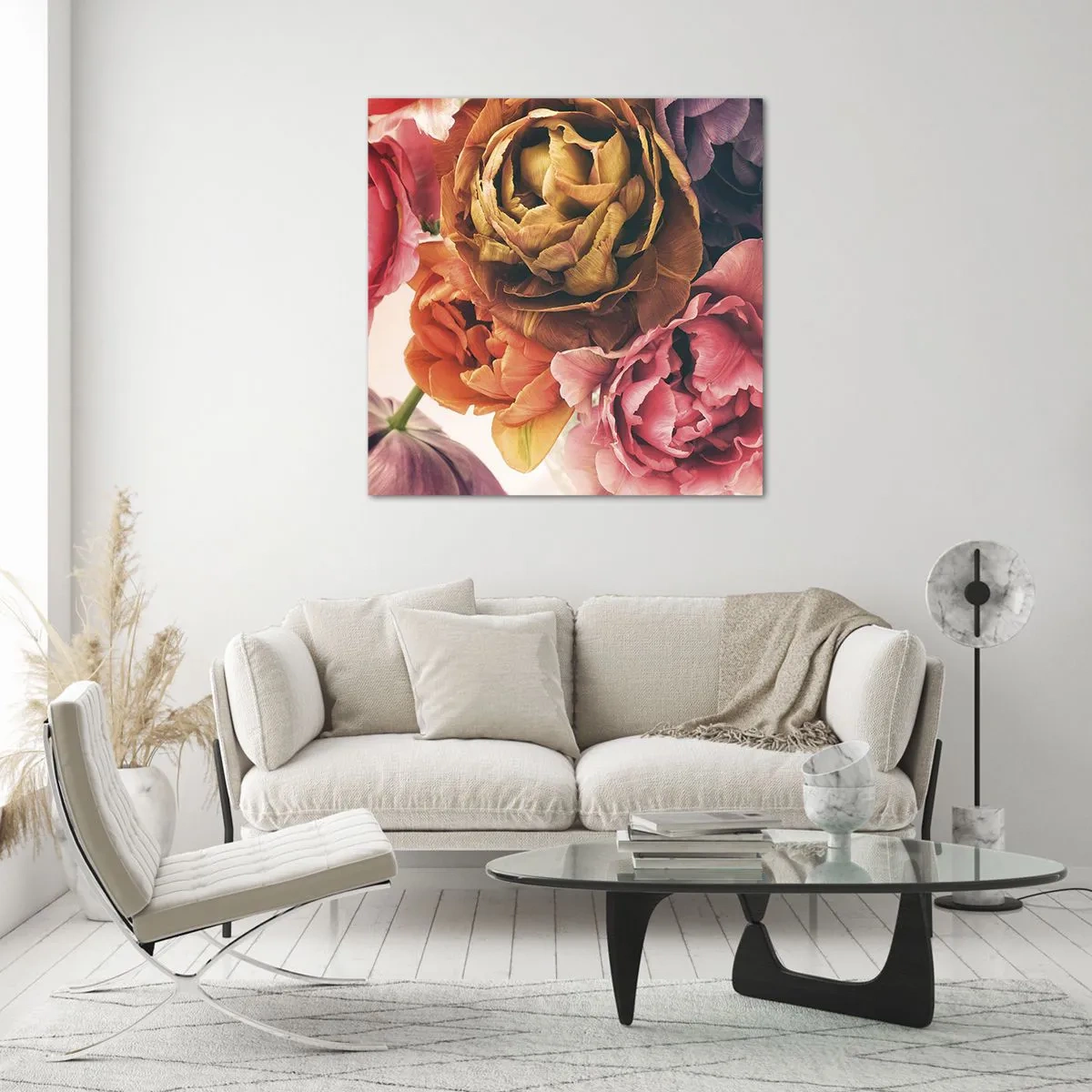 Tablou pe sticlă - Sărbătorirea vieții - 70x70 cm