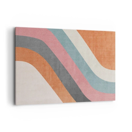 Tablou pe pânză - Compoziție diagonală - mișcare - 120x80 cm