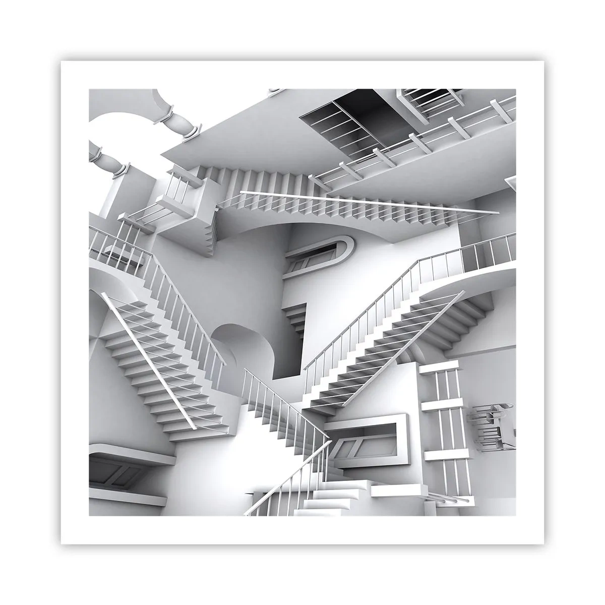 Poster - Paradoxurile spațiului - 60x60 cm