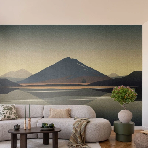 Tapet Premium Sand - În oglindă - Aisberg, Bucată, Peisaj - 150x105 cm