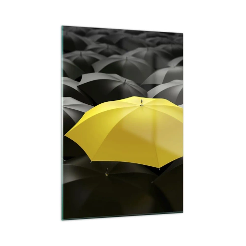 Tablou pe sticlă - La revedere, tristețe - 50x70 cm