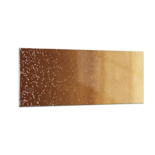 Tablou pe sticlă - Nașterea luminii - 100x40 cm