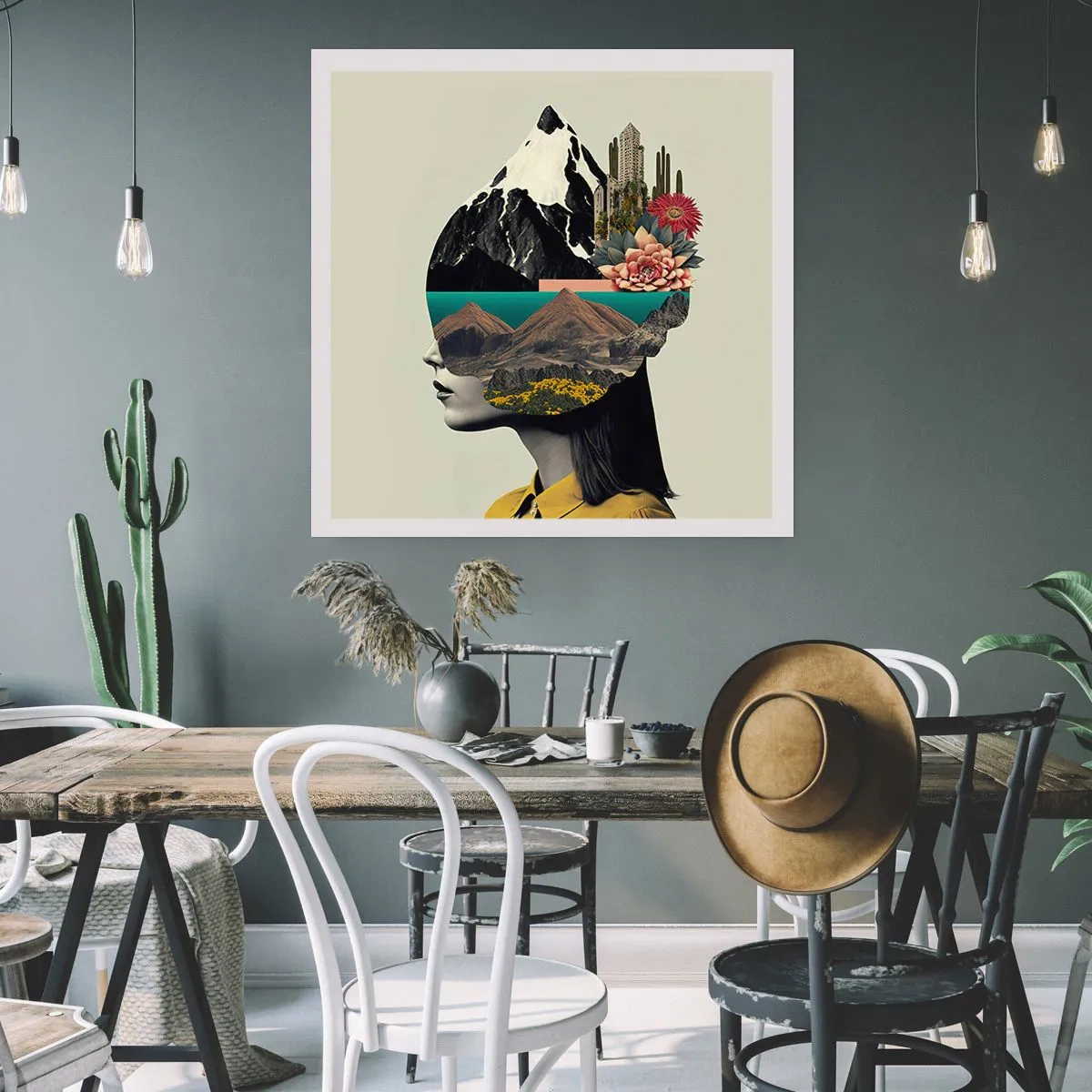 Poster - Femeia - întotdeauna un mister - 50x50 cm