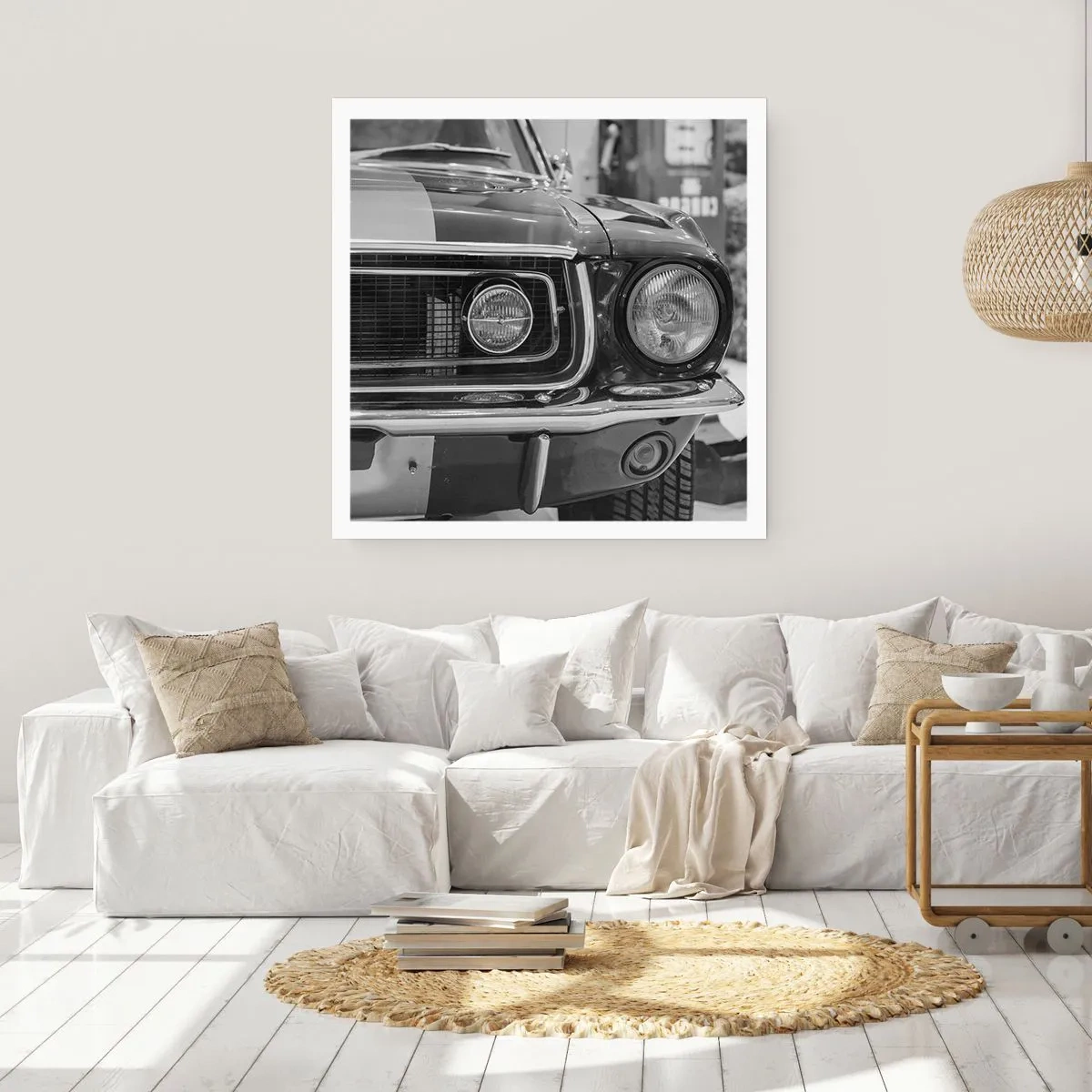 Poster - Condus dur - 30x30 cm