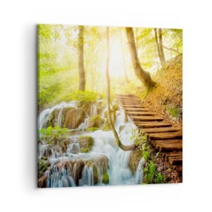 Tablou pe pânză - Răcirea dorită - 60x60 cm