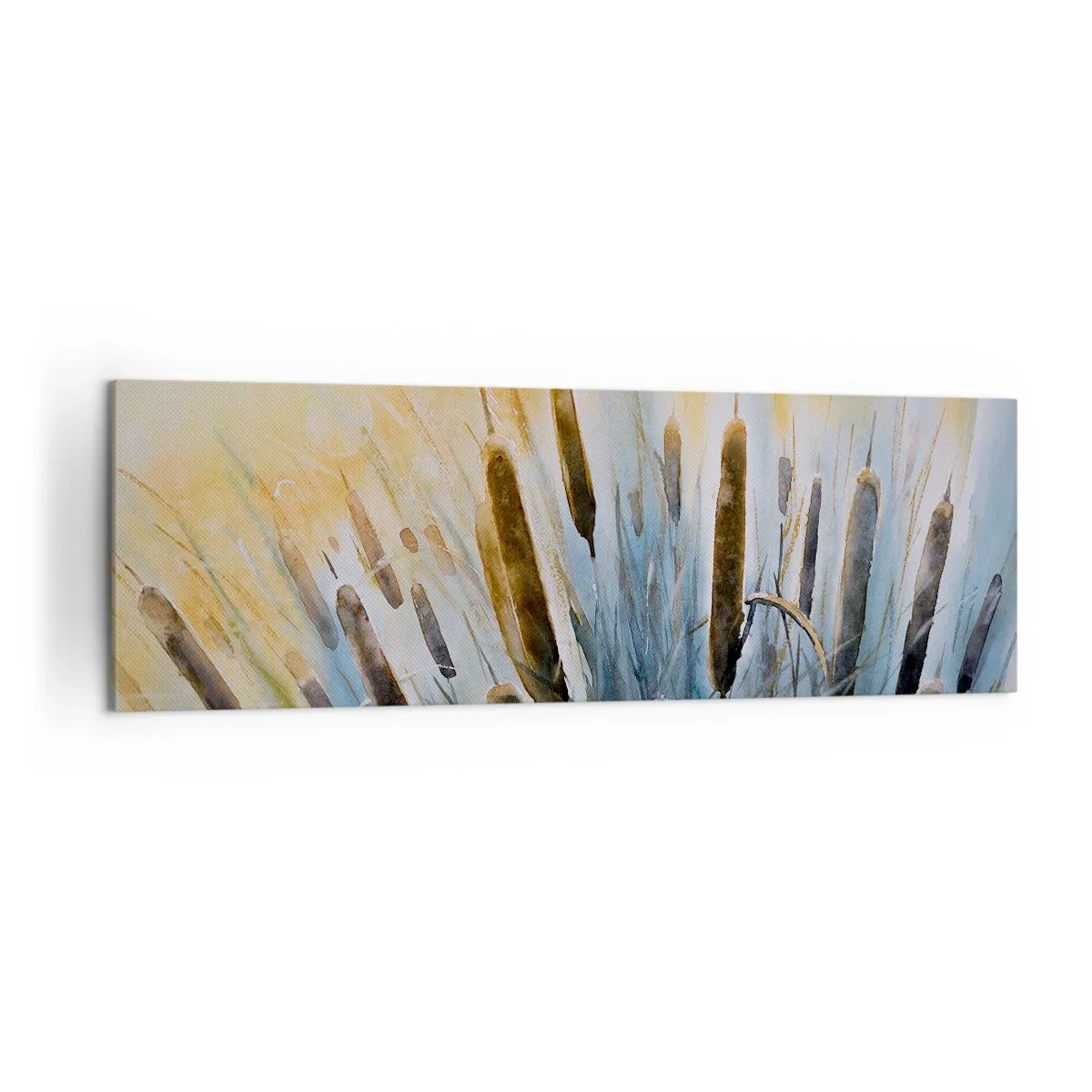 Tablou pe pânză - Răcoarea apei, căldura soarelui - 160x50 cm
