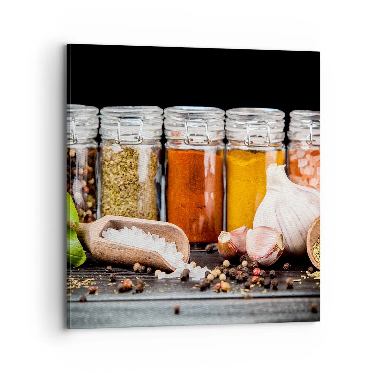 Tablou pe pânză - Pentru a da un gust vieții - 70x70 cm