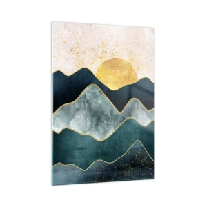 Tablou pe sticlă - Dincolo de șapte munți - 50x70 cm