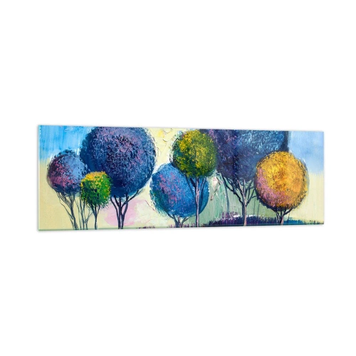 Tablou pe sticlă - Sfera - forma unui ideal - 160x50 cm