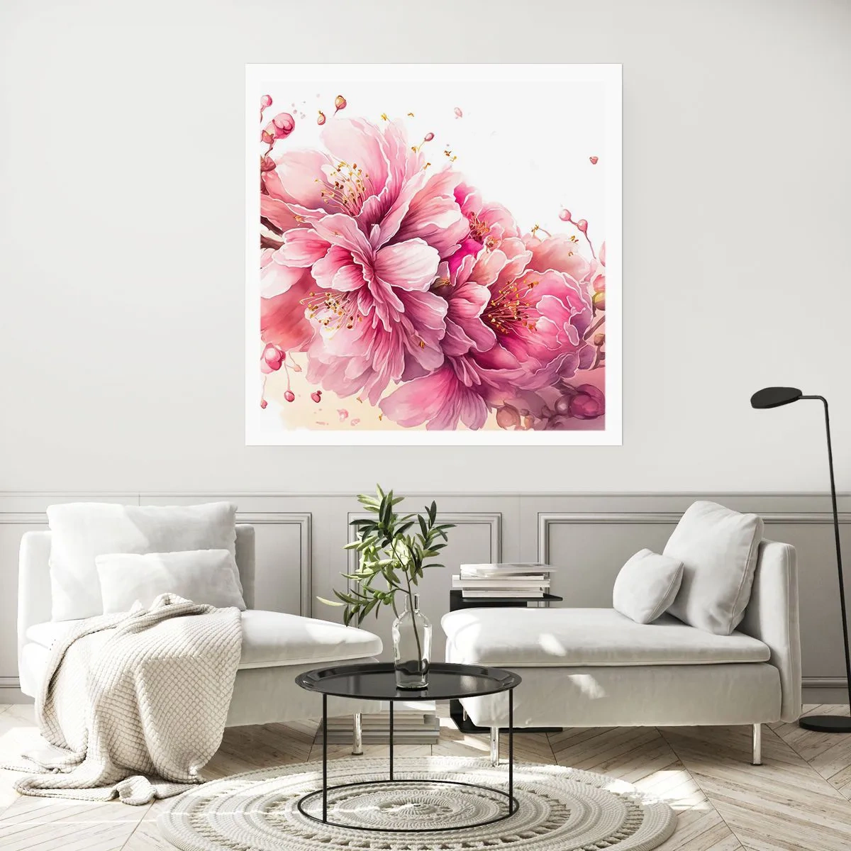 Poster - Flori de cireș - 30x30 cm