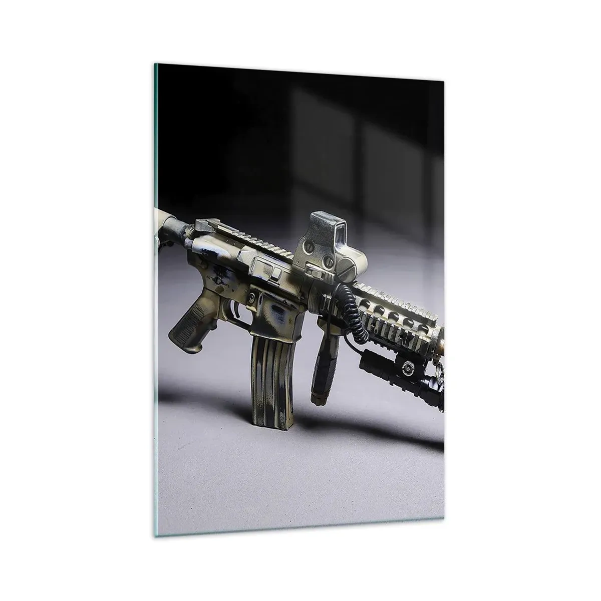 Tablou pe sticlă - Întotdeauna amenințătoare - 80x120 cm