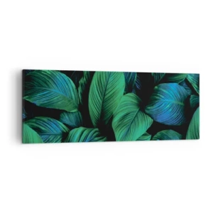 Tablou pe pânză - Traficul verde - 140x50 cm