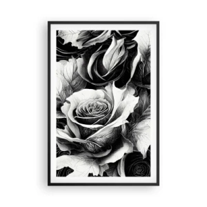 Poster în ramă neagră - Mereu regina - 61x91 cm