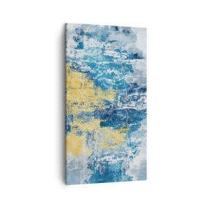 Tablou pe pânză - Abstracție de vreme - 45x80 cm
