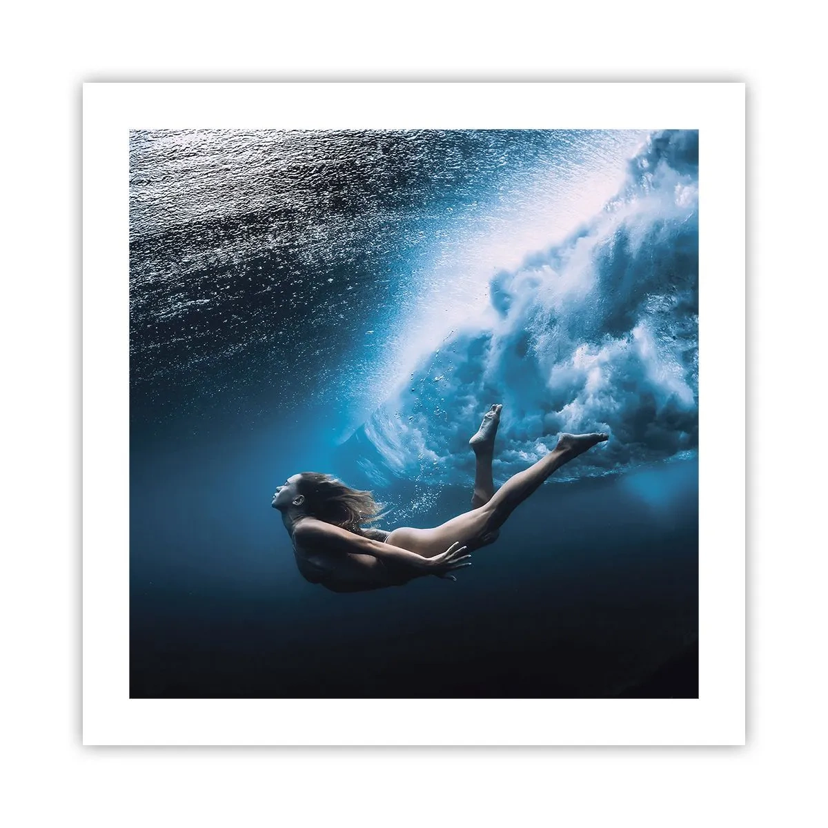 Poster - Sirena modernă - 50x50 cm
