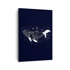 Tablou pe pânză - În oceanul universului - 50x70 cm
