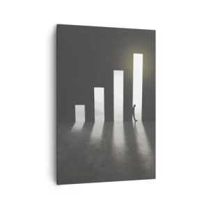 Tablou pe pânză - Succesul - o impresie - 70x100 cm