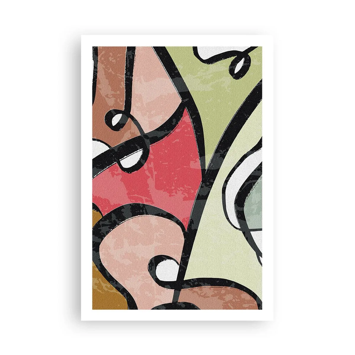 Poster - Piruetă printre culori - 61x91 cm