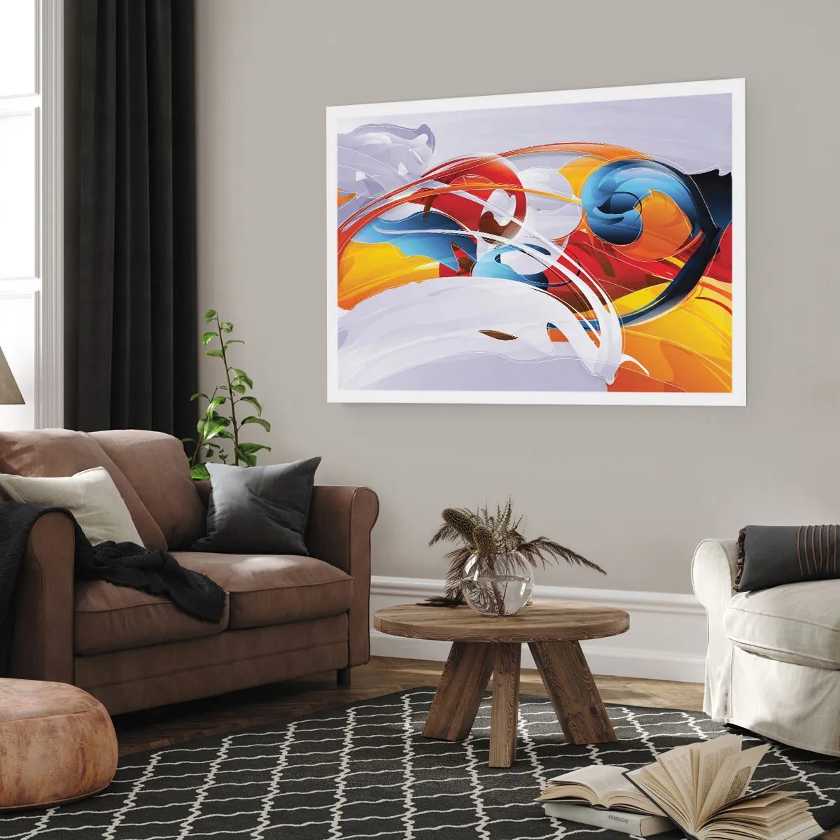 Poster - Dansul elementelor - 100x70 cm