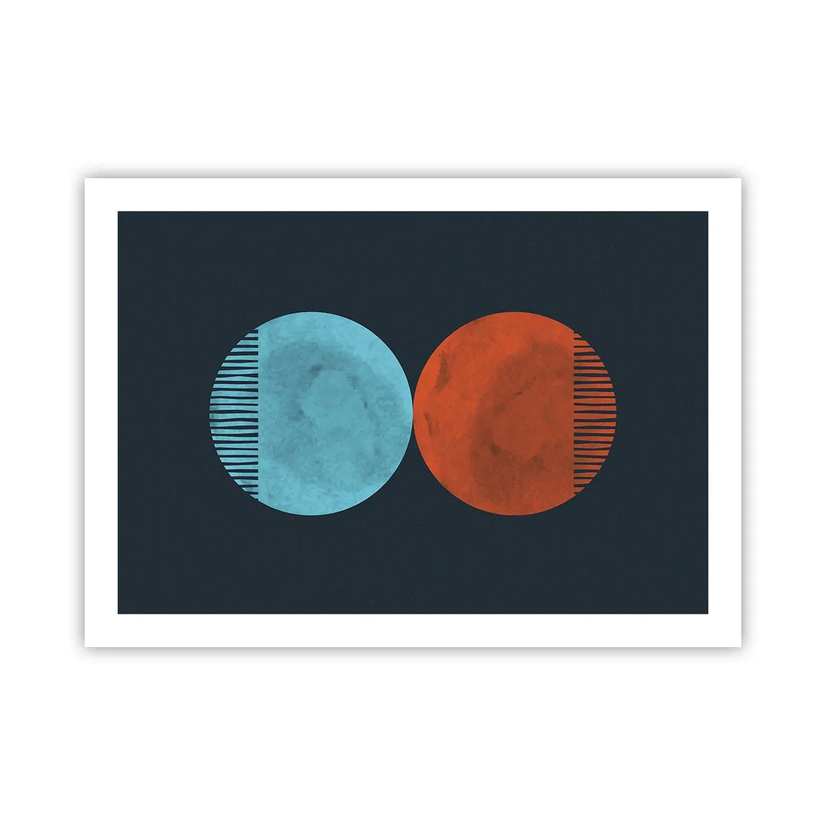 Poster - Doar geometrie? - 70x50 cm