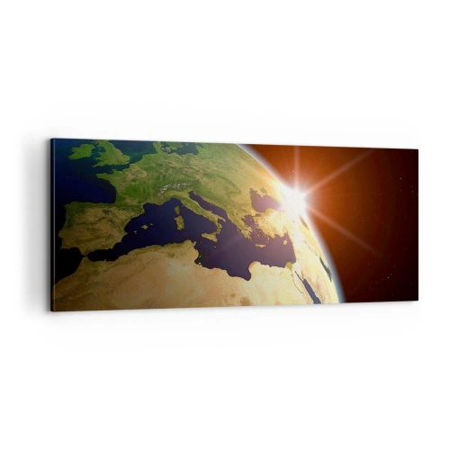 Tablou pe pânză - Răsărit de soare - 100x40 cm