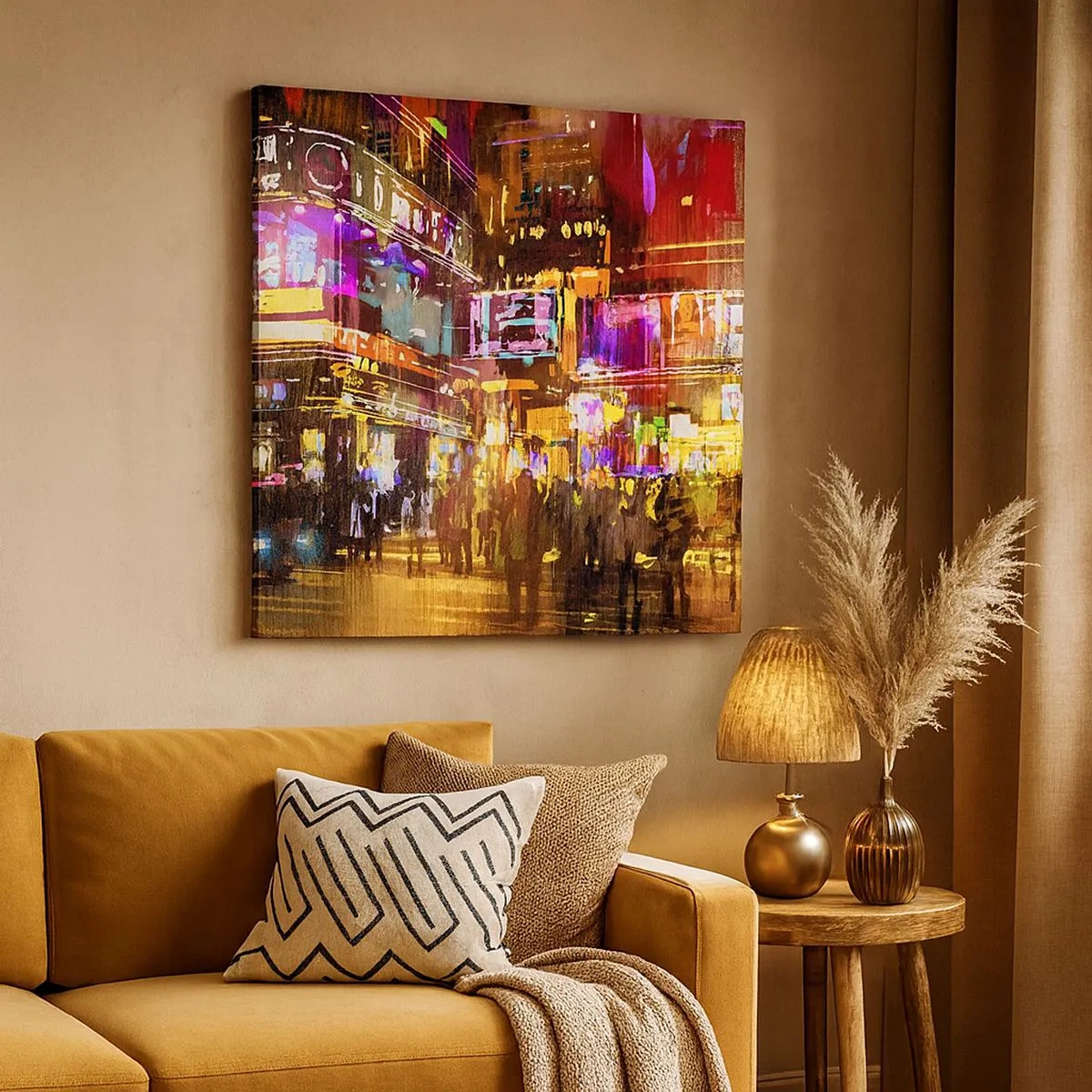 Tablou pe pânză - Într-o mare de lumină - 30x30 cm