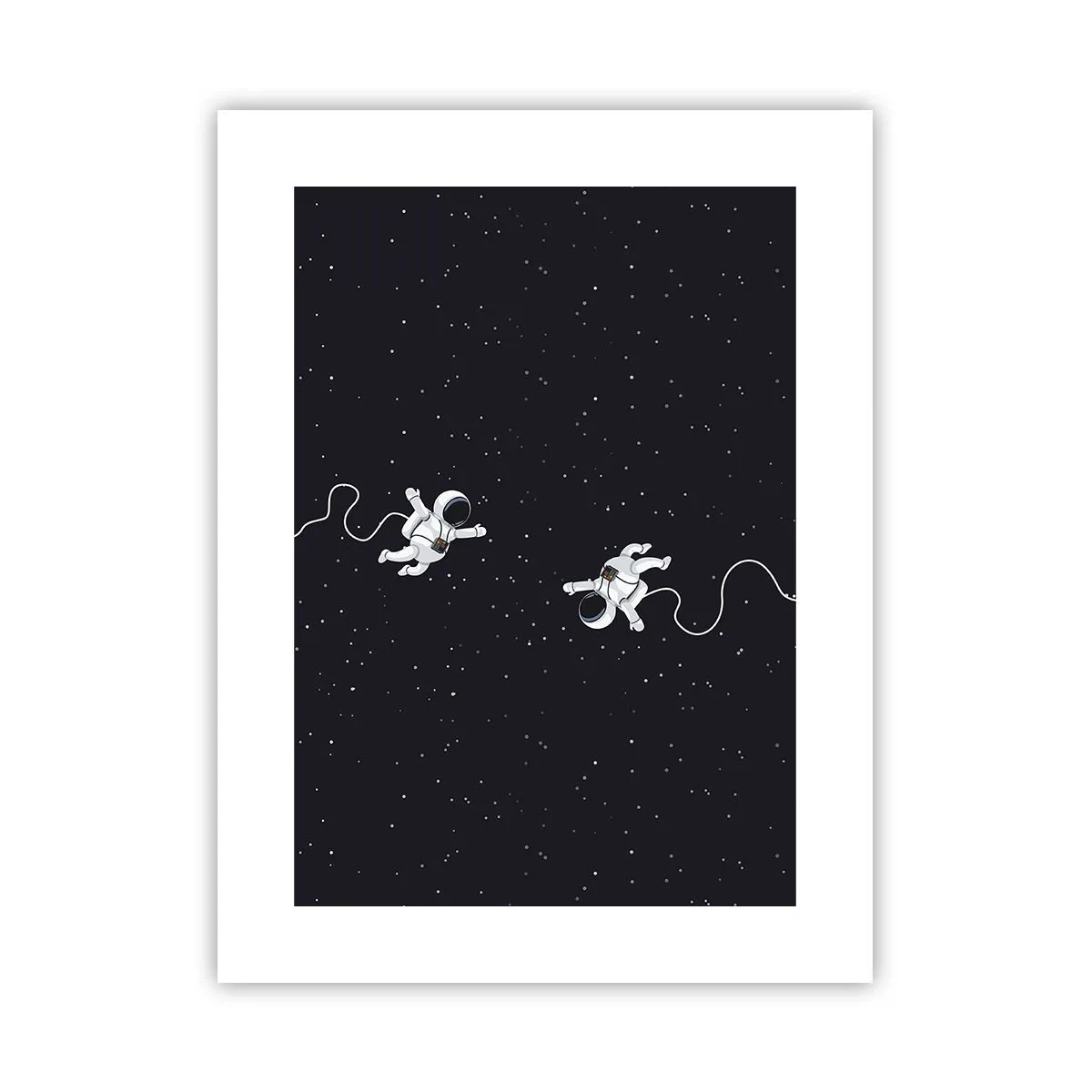 Poster - Dansul spațial - 30x40 cm