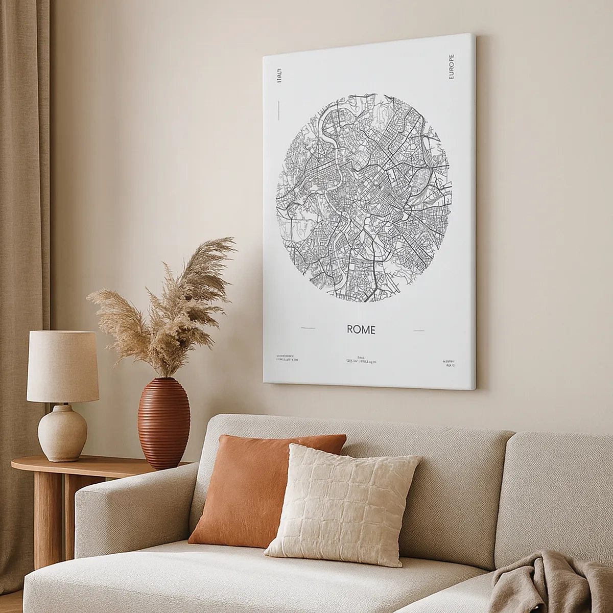 Tablou pe pânză - Anatomia Romei - 50x70 cm