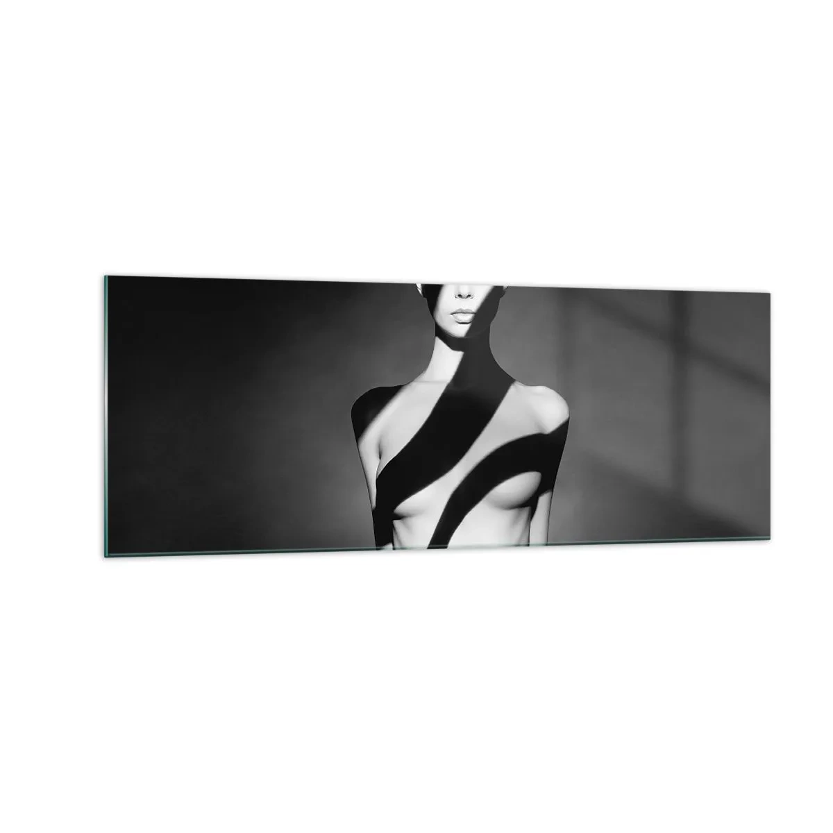 Tablou pe sticlă - La strălucire și la umbră - 140x50 cm