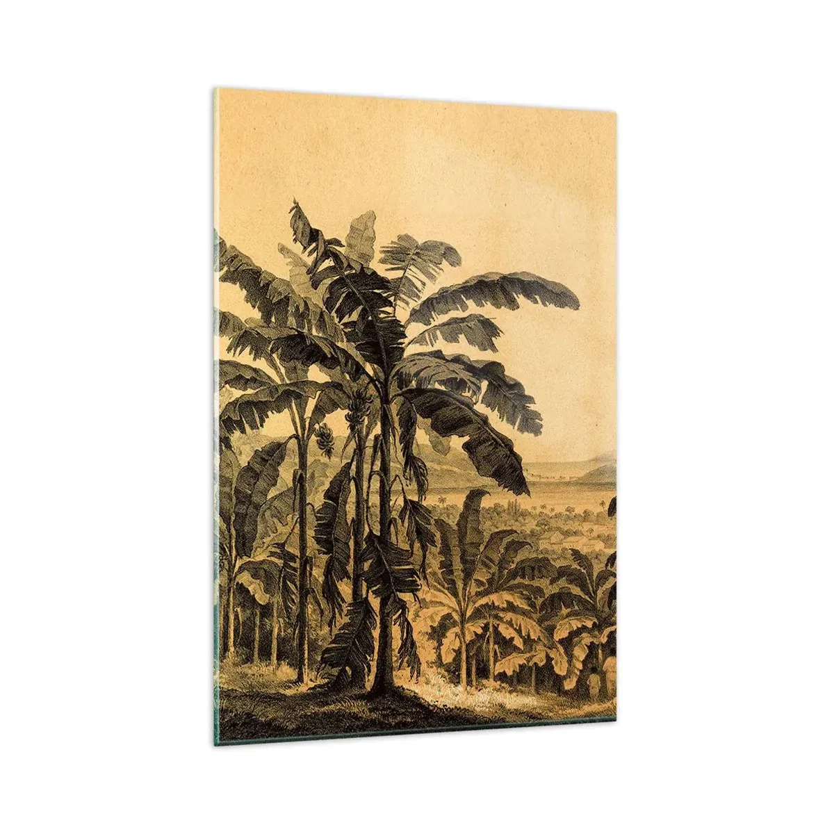 Tablou pe sticlă - În stil colonial - 80x120 cm