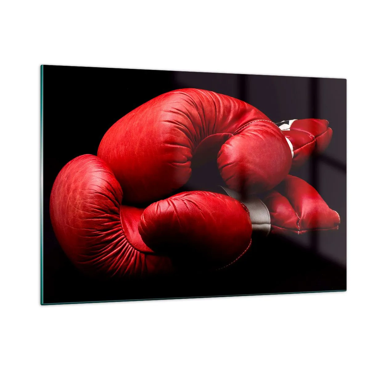 Tablou pe sticlă - Emoția bătăliei a trecut - 120x80 cm