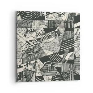 Tablou pe pânză - Dinamica de astăzi - 70x70 cm
