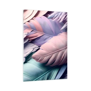 Tablou pe sticlă - Eleganța păsărilor - 70x100 cm