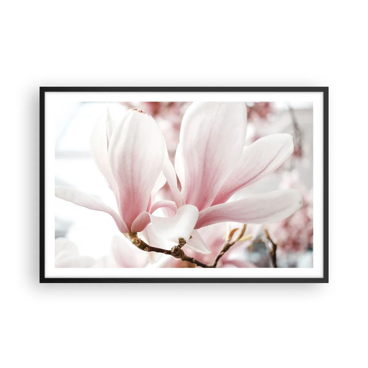 Poster în ramă neagră - Imensitatea sensibilității - 91x61 cm