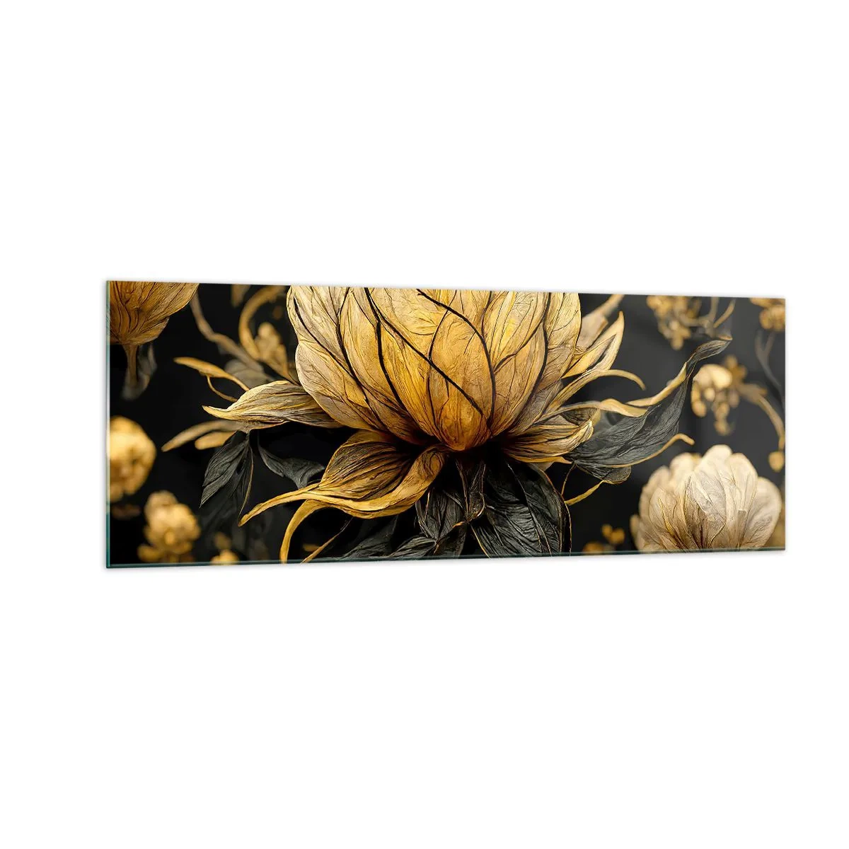 Tablou pe sticlă - Fragilitate subtilă - 140x50 cm