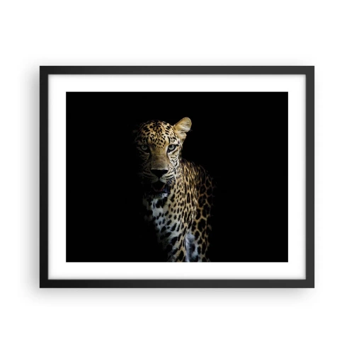 Poster în ramă neagră - Frumusețe întunecată - 50x40 cm