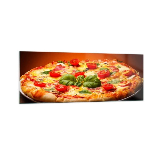 Tablou pe sticlă - Mamma mia! - 140x50 cm