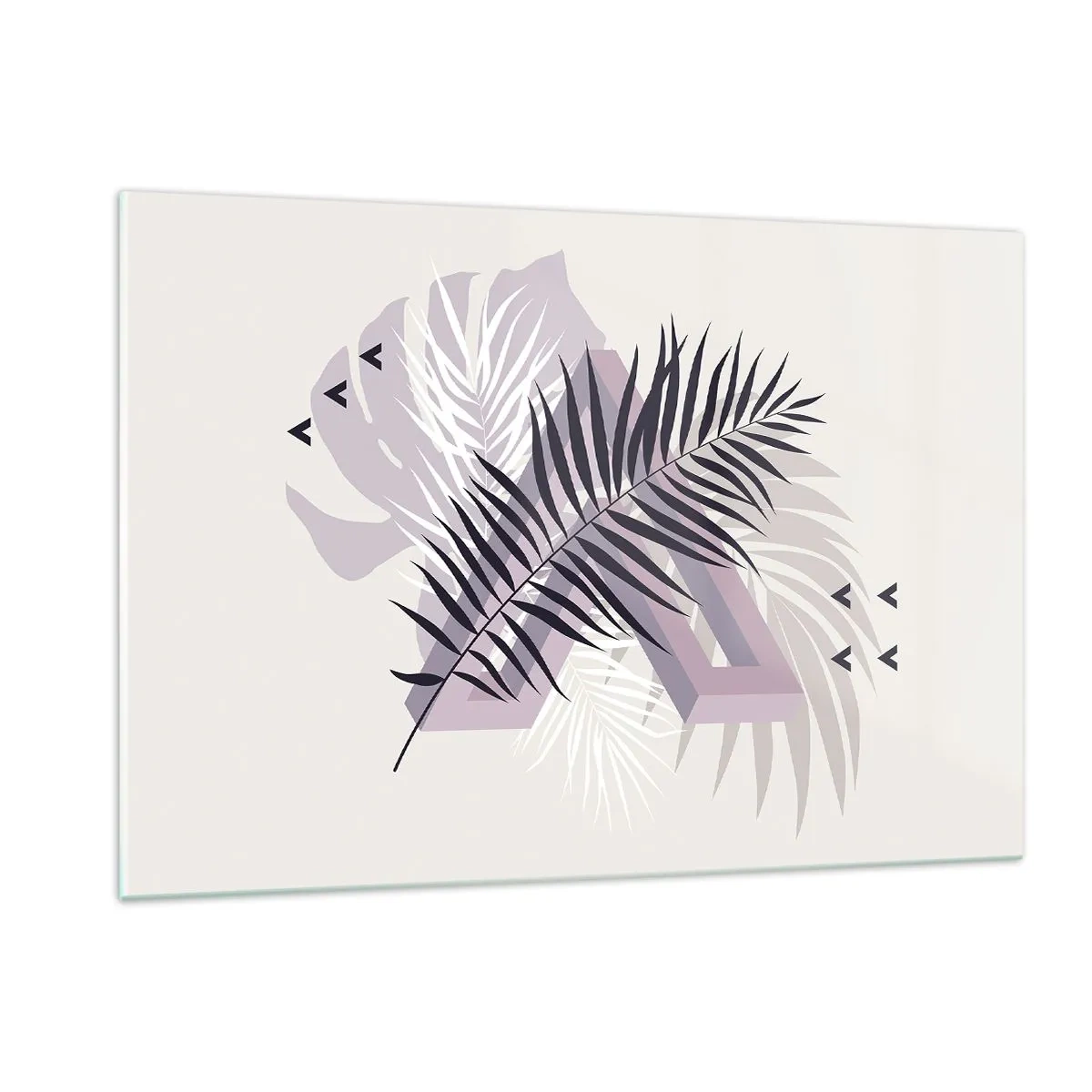 Tablou pe sticlă - Umbra unei umbre - 120x80 cm