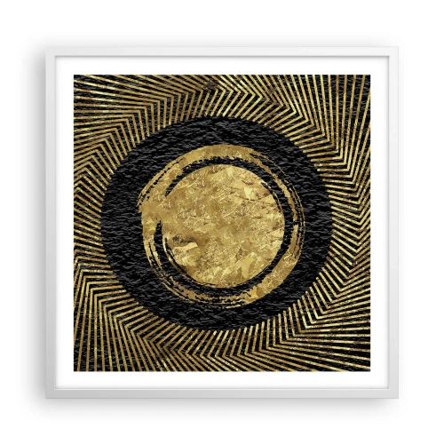 Poster în ramă albă - Compoziție glamour - 60x60 cm