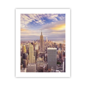 Poster - Ajungeți la nori înșiși - 40x50 cm