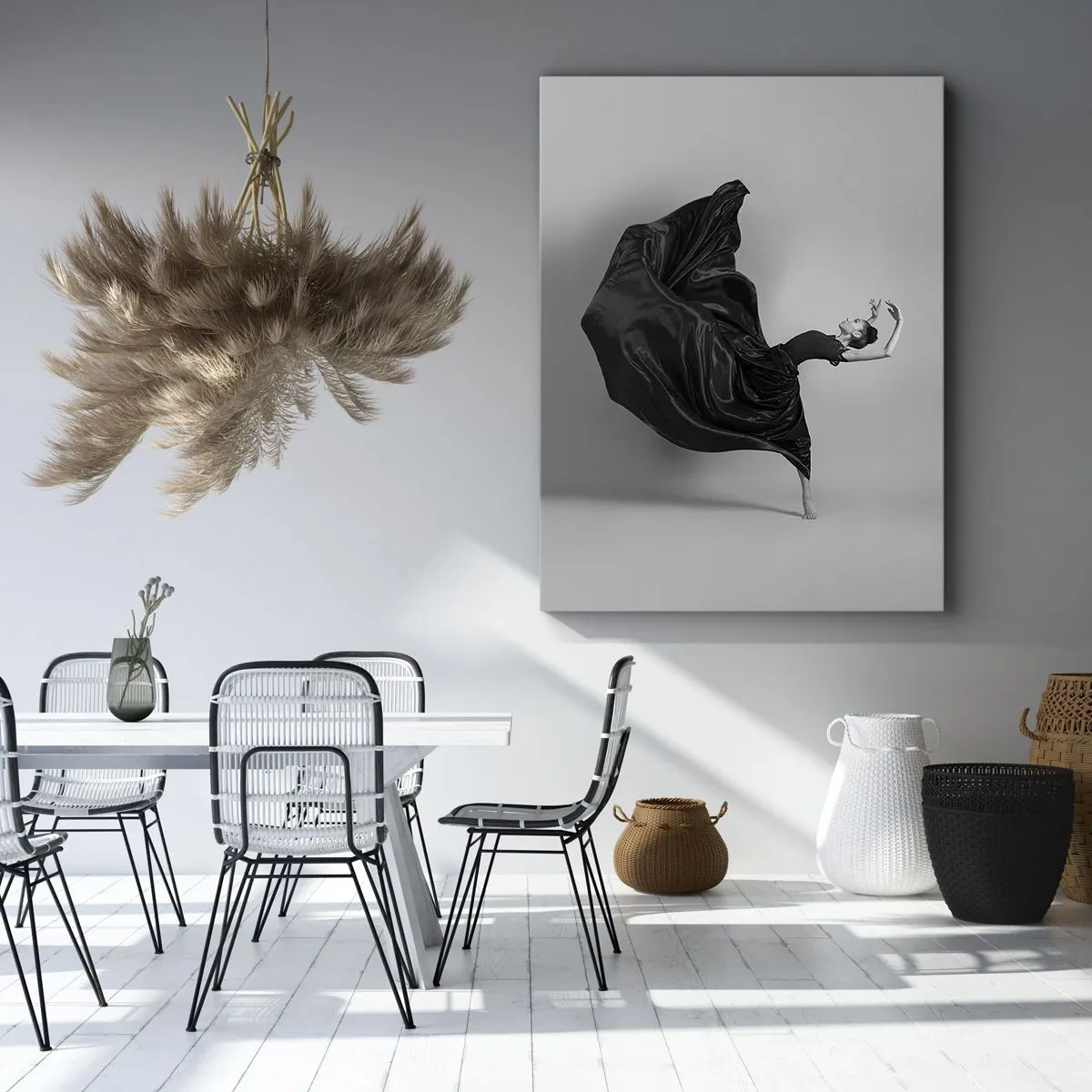 Tablou pe pânză - Înaripată de muzică - 50x70 cm