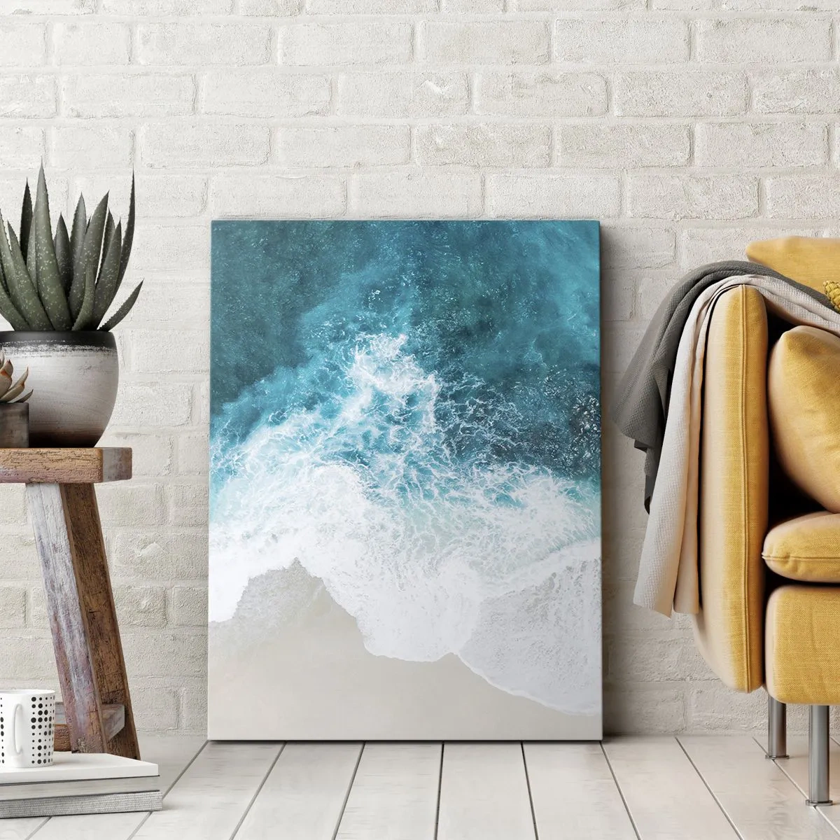 Tablou pe pânză - Mângâiere naturală - 70x100 cm