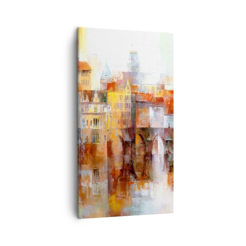 Tablou pe pânză - Frumos și sub pod - 45x80 cm