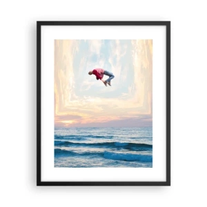 Poster în ramă neagră - Spre o altă dimensiune - 40x50 cm